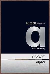 ALU FINEER - 40x60CM - WENGE