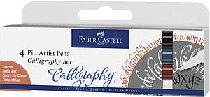 PITT ARTIST PEN - CALLIGRAPHY CLASSIC SET - 4ST.