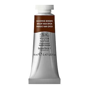 PROFESSIONAL WATERVERF TUBE 14ML - 676 VAN DIJCK BRUIN
