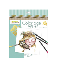 KLEURBOEK COLORIAGE WILD 3