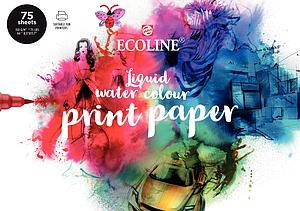 TALENS ECOLINE AQUARELPAPIER A4 - 75 PAGINA'S