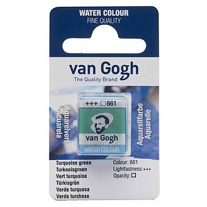 VAN GOGH AQUA - NAP - 661 TURKOOISGROEN