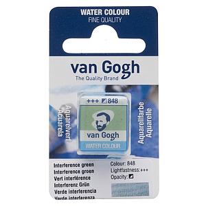 VAN GOGH AQUA - NAP - 848 INTERFERENCE GROEN