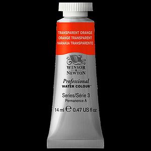 PROFESSIONAL WATERVERF TUBE 14ML - 650 TRANSPARANT ORANJE