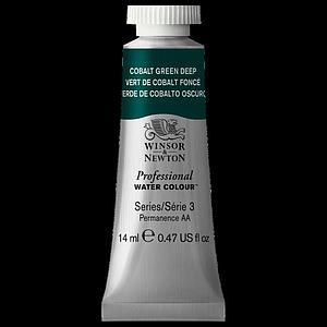 PROFESSIONAL WATERVERF TUBE 14ML - 185 KOBALT DONKERGROEN