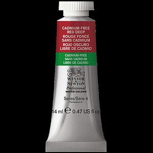 PROFESSIONAL WATERVERF TUBE 14ML - 895 CADMIUMVRIJ DONKERROOD