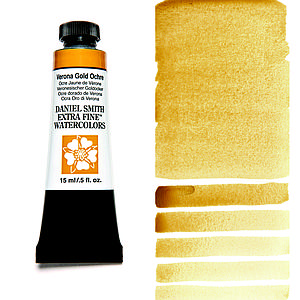 EXTRA FINE WATERCOLOR TUBE 15ML - VERONA GOLD OCHRE