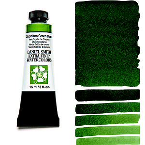 EXTRA FINE WATERCOLOR TUBE 15ML - CHROMIUM GREEN OXIDE