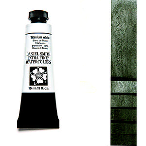 EXTRA FINE WATERCOLOR TUBE 15ML - TITANIUM WHITE