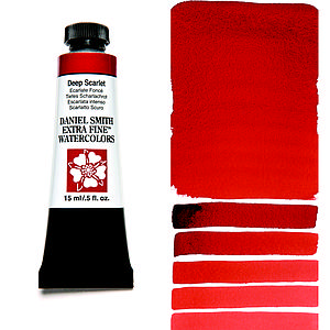 EXTRA FINE WATERCOLOR TUBE 15ML - DEEP SCARLET