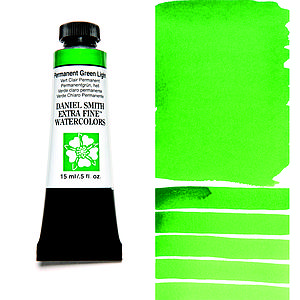 EXTRA FINE WATERCOLOR TUBE 15ML - PERMANENT GREEN LIGHT