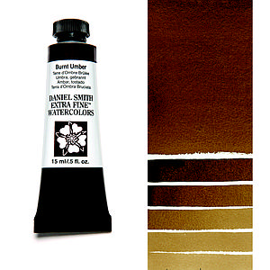 EXTRA FINE WATERCOLOR TUBE 15ML - BURNT UMBER