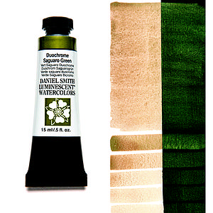 EXTRA FINE WATERCOLOR TUBE 15ML - DUOCHROME SAGUARO GREEN