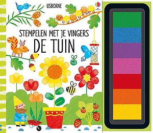 STEMPELEN MET JE VINGERS  - DE TUIN