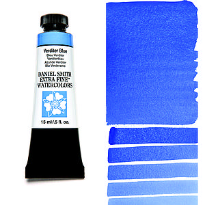 EXTRA FINE WATERCOLOR TUBE 15ML - VERDITER BLUE