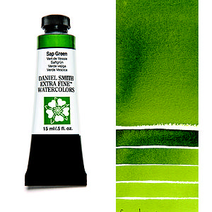 EXTRA FINE WATERCOLOR TUBE 15ML - SAP GREEN