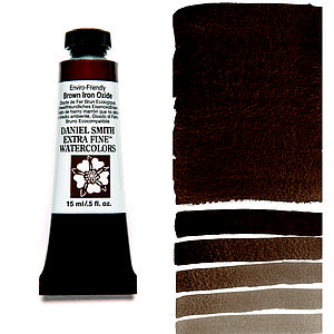 EXTRA FINE WATERCOLOR TUBE 15ML - BROWN IRON OXIDE