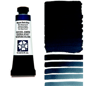 EXTRA FINE WATERCOLOR TUBE 15ML - MAYAN DARK BLUE