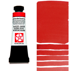 EXTRA FINE WATERCOLOR TUBE 15ML - CADMIUM RED SCARLET HUE