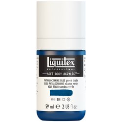 ACRYL SOFTBODY FLACON 59ML - 316 PHTHALOCYANINE BLUE (GREEN SHADE)