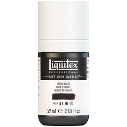 ACRYL SOFTBODY FLACON 59ML - 244 IVORY BLACK