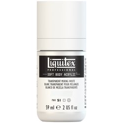 ACRYL SOFTBODY FLACON 59ML - 430 TRANSPARENT MIXING WHITE