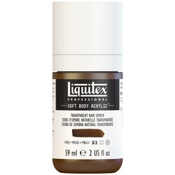 ACRYL SOFTBODY FLACON 59ML - 333 TRANSPARANT RAW UMBER