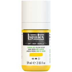 ACRYL SOFTBODY FLACON 59ML - 890 CAD. FREE YELLOW MEDIUM