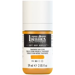 ACRYL SOFTBODY FLACON 59ML - 332 TRANSPARANT RAW SIENNA