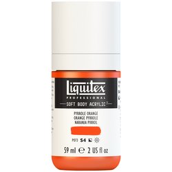 ACRYL SOFTBODY FLACON 59ML - 323 PYRROLE ORANGE
