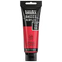 BASICS ACRYLIC TUBE 118ML - TRANSPARANT RED