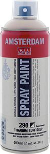 ACRYL SPUITBUS 400ML TITAANBUFF DONKER