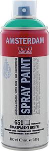 ACRYL SPUITBUS 400ML - TRANSPARANT GROEN