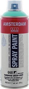 ACRYL SPUITBUS 400ML - TURKOOISGROEN LICHT