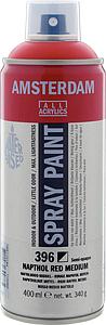 ACRYL SPUITBUS 400ML  NAFTOLROOD MIDDEL