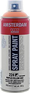 ACRYL SPUITBUS 400ML NAPELS GEEL ROOD