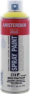 ACRYL SPUITBUS 400ML  NIKKELTITAAN GEEL