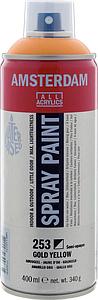 ACRYL SPUITBUS 400ML GOUDGEEL