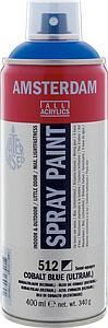 ACRYL SPUITBUS 400ML KOBALTBLAUW ULTRAMARIJN