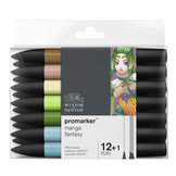 PROMARKER SET 12+1ST MANGA FANTASY