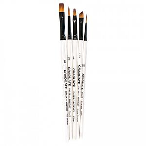 GRADUATE SELECTION BRUSH SET - 5 STUKS