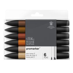 PROMARKER - SET SKINTONES 2 - 6 STUKS