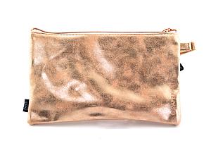 PAPERMNT CLUTCH - ROSE GOLD - 22X12.5CM