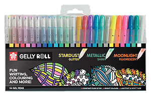 GELLY ROLL SET MIX - 24ST