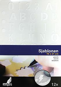 KANGARO SJABLONEN ASSORTI - 12 STUKS
