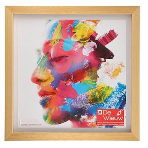 QUADRO HOUT 30x30CM - NATUUR VERNIS