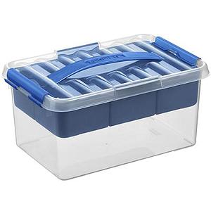 Q-LINE MULTIBOX - 6L - TRANSPARANT BLAUW