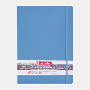 SCHETSBOEK 140G 80VEL 21x29.7CM - BLUE