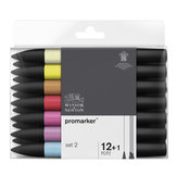 PROMARKER SET 2 - 12 KLEUREN + BLENDER