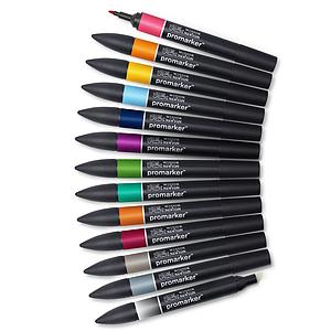 PROMARKER TATTOO TONES SET- 12+1 KLEUREN